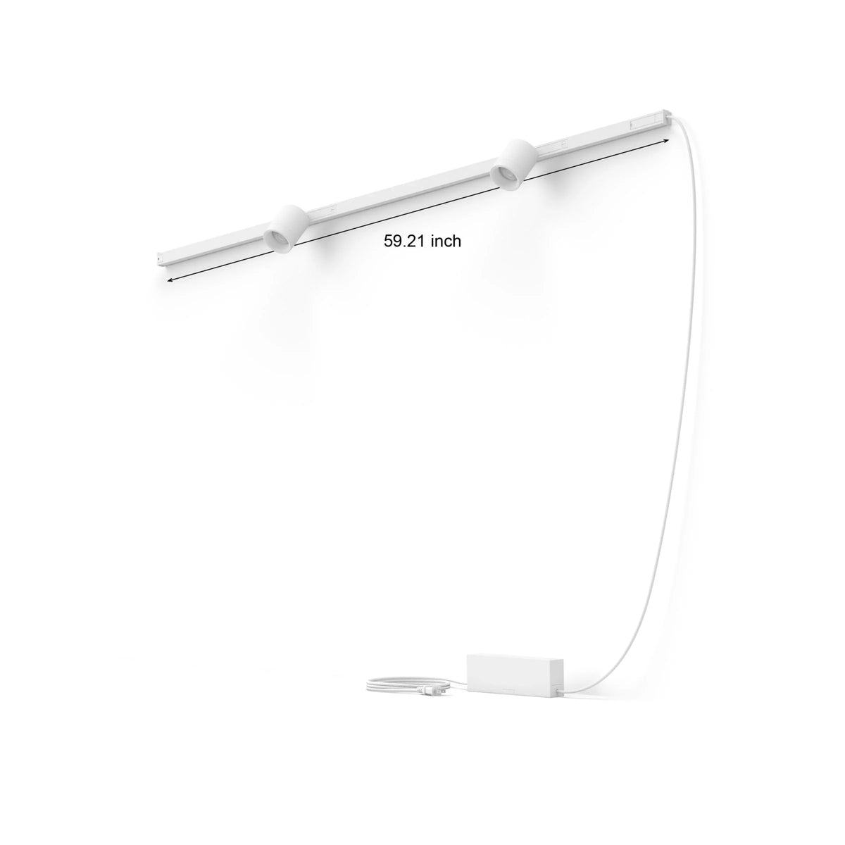 Perifo straight wall base kit (2 spots)