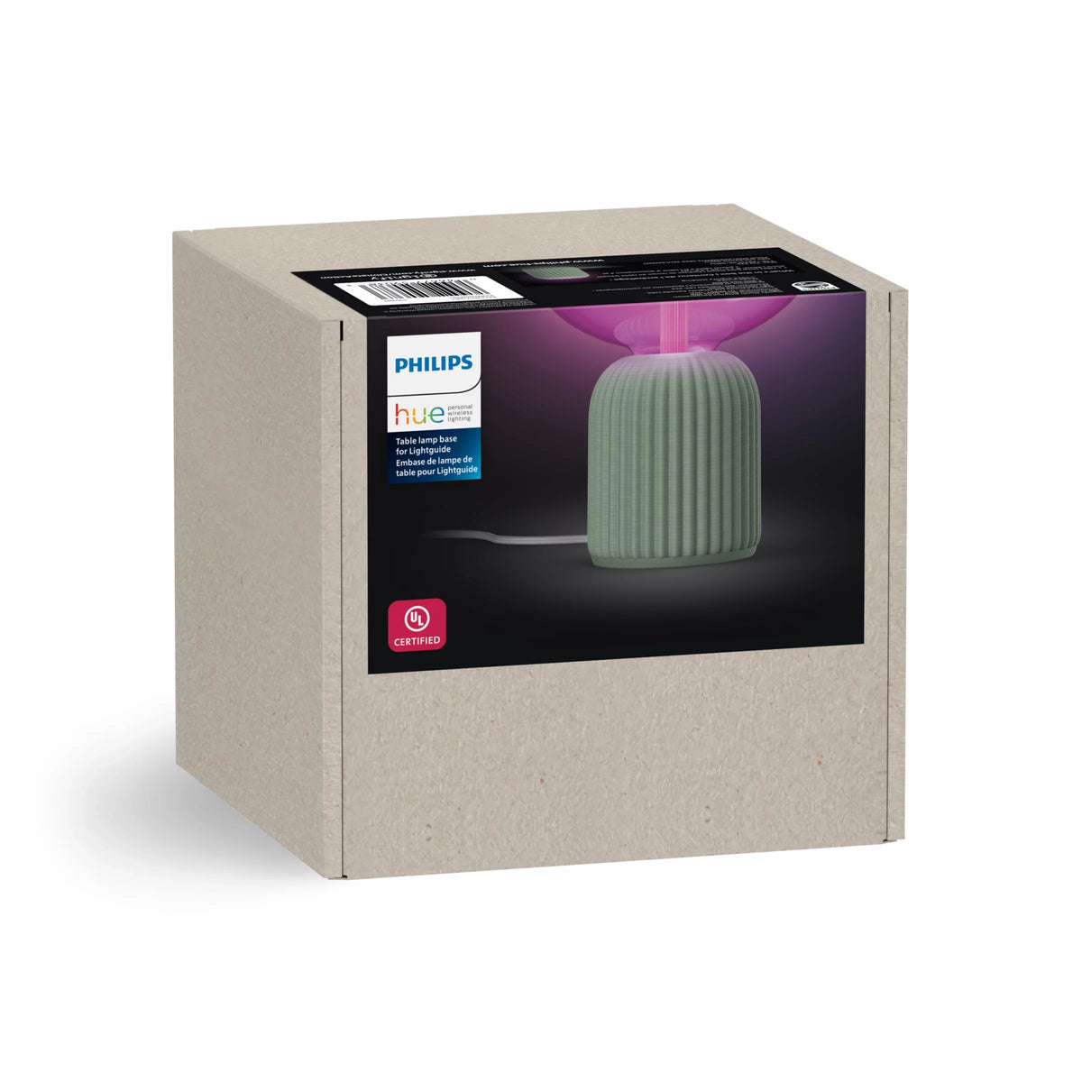 Dome table lamp for Lightguide bulbs (Sage)