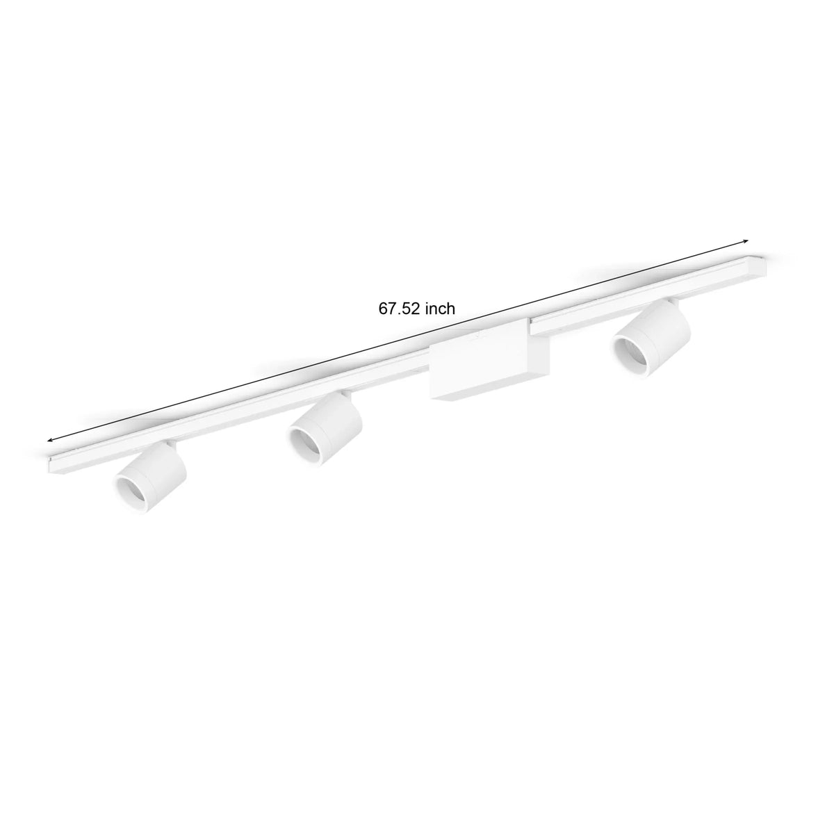 Perifo straight ceiling base kit (3 spots)