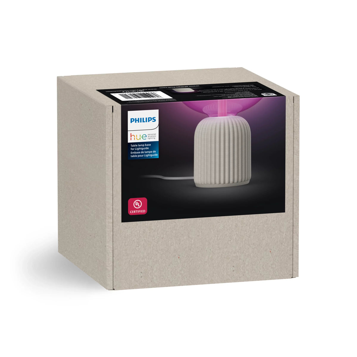 Dome table lamp for Lightguide bulbs (Sand)