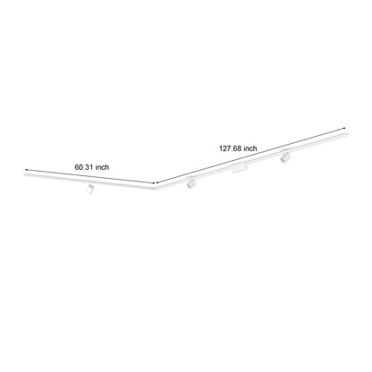 Perifo L-shaped ceiling base kit (3 spots)
