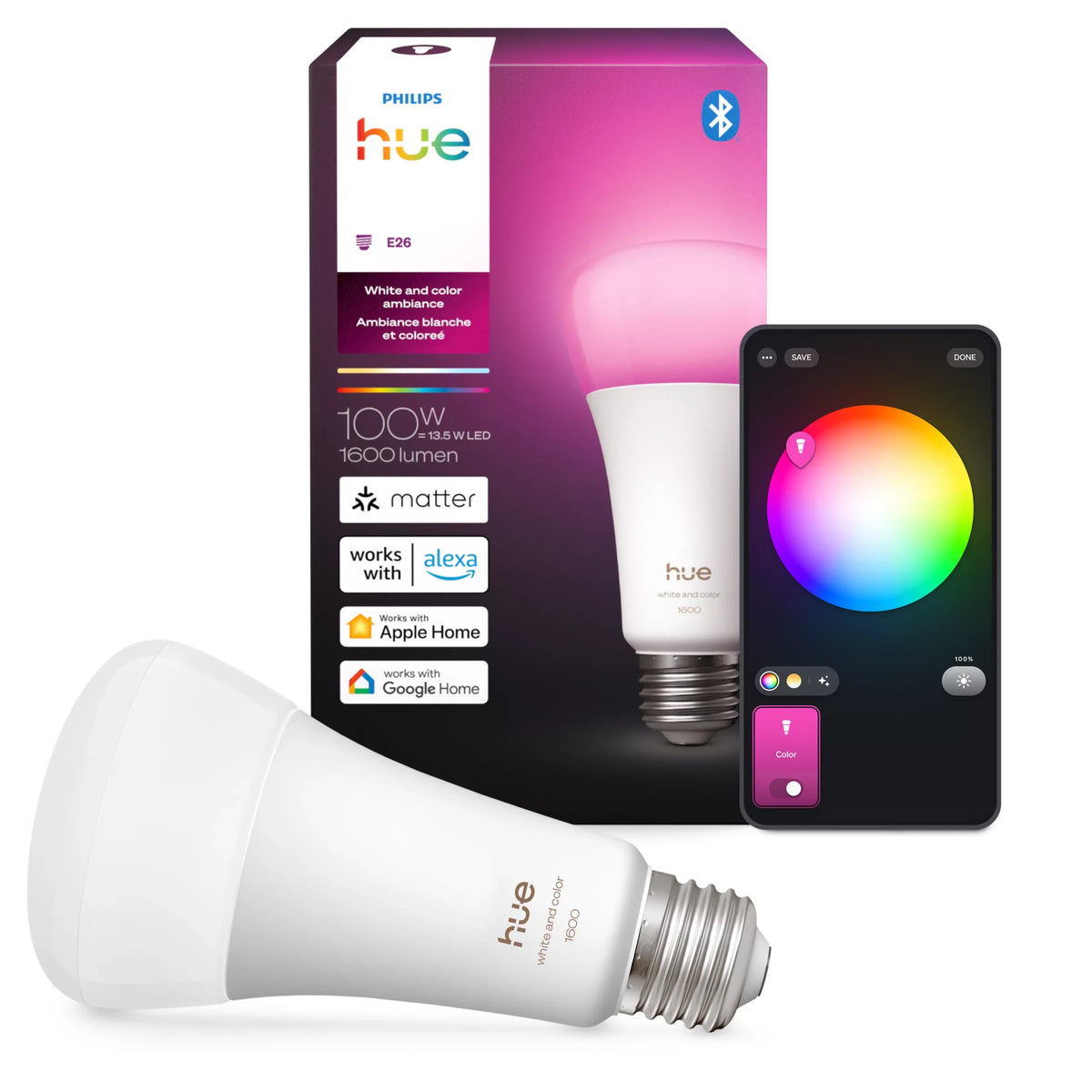 100W A21- E26 smart bulb