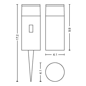 Calla Outdoor bollard