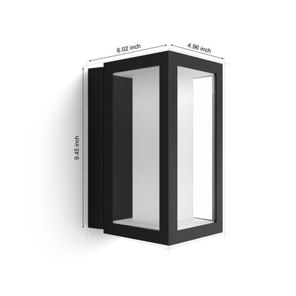 Impress outdoor wall light
