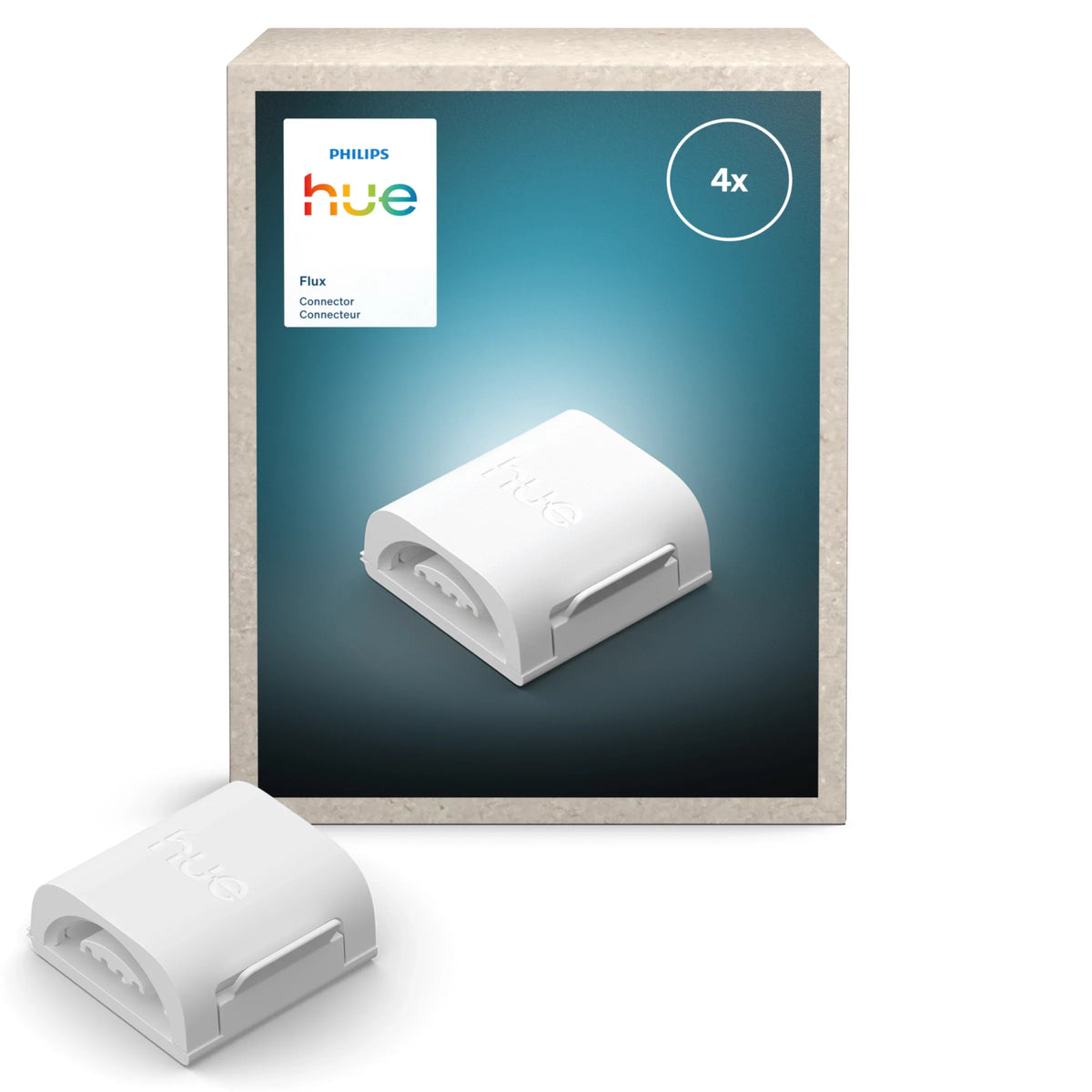 Hue Flux connector 4-pack