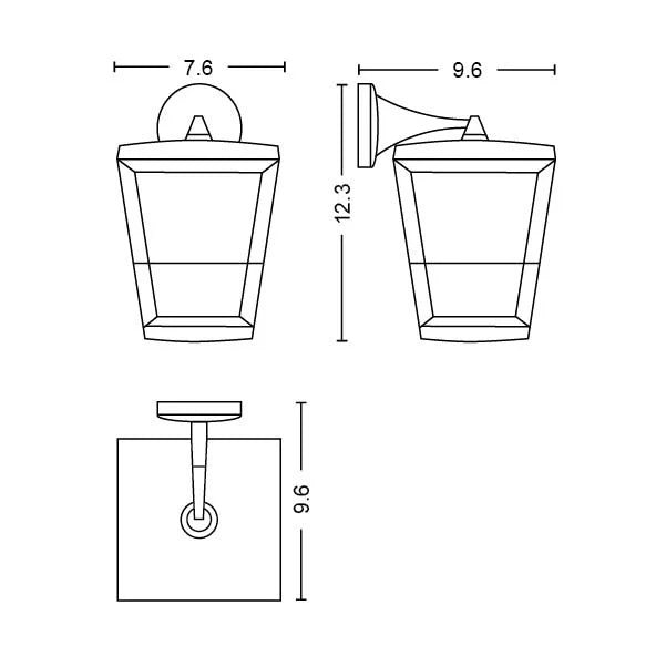 Econic Outdoor Wall Light