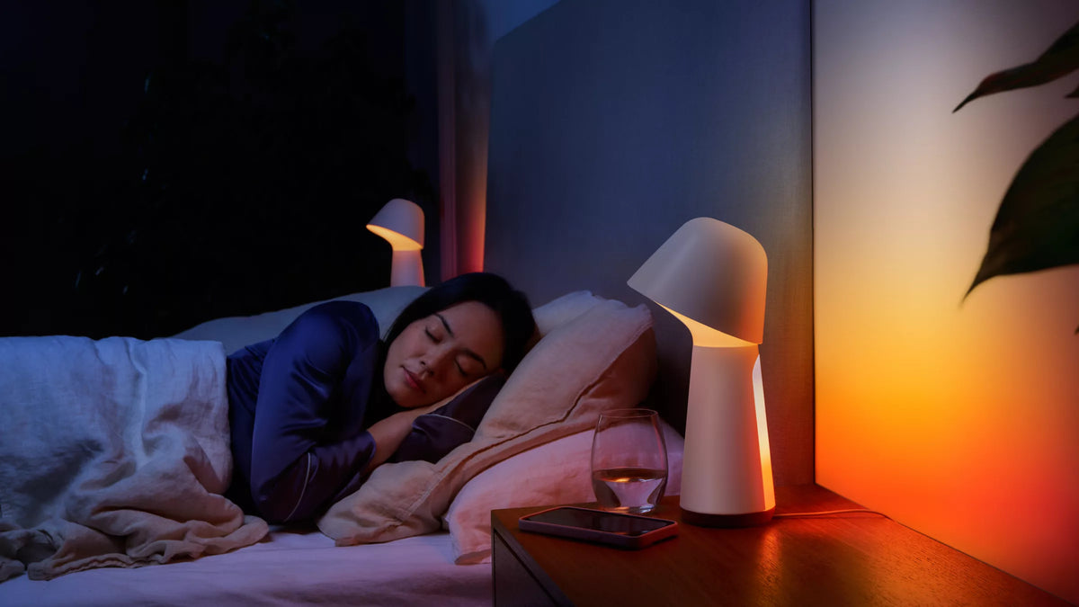 Twilight sleep and wake-up light white