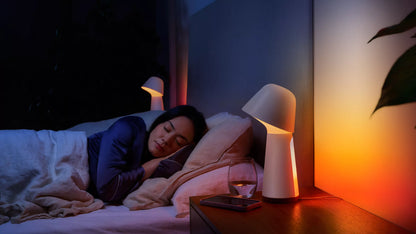 Twilight sleep and wake-up light white