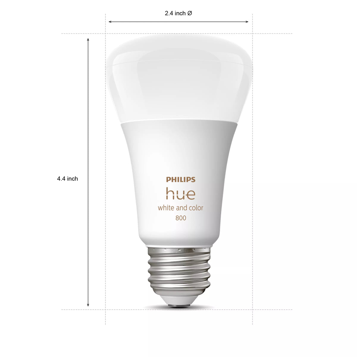 Starter kit: 2 E26 smart bulbs (60 W)