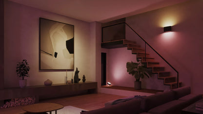 Dymera indoor and outdoor wall light