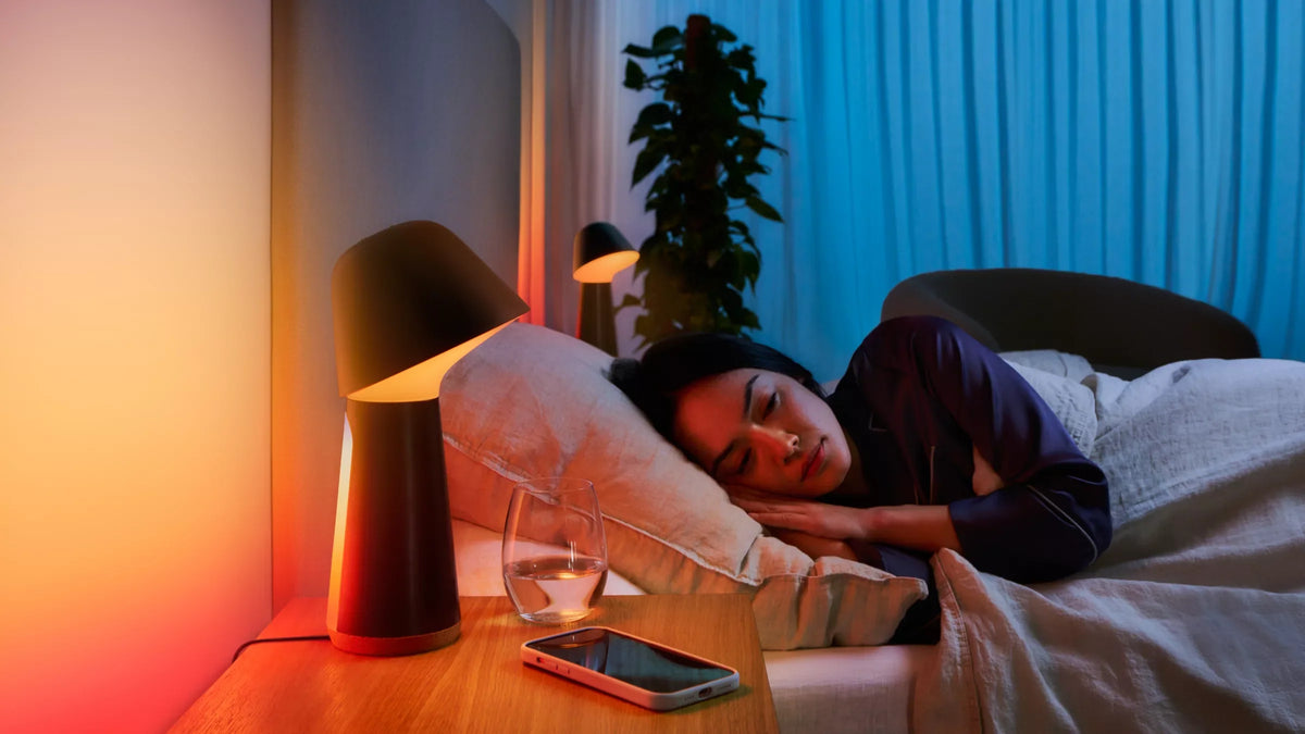 Twilight sleep and wake-up light black