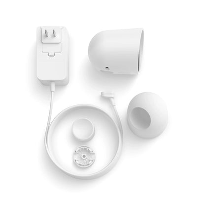 Secure wired camera with desktop stand