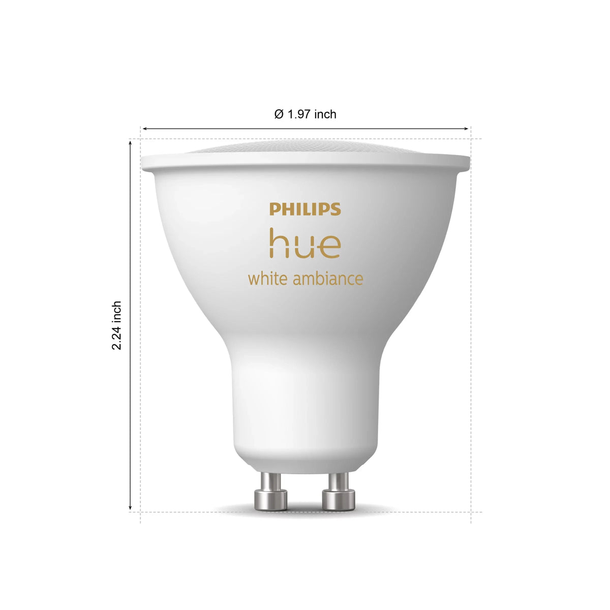 GU10 - smart spotlight - (2-pack)