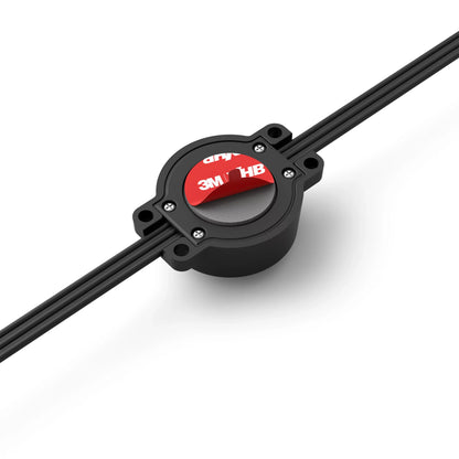 Festavia permanent outdoor lights 90 ft black string